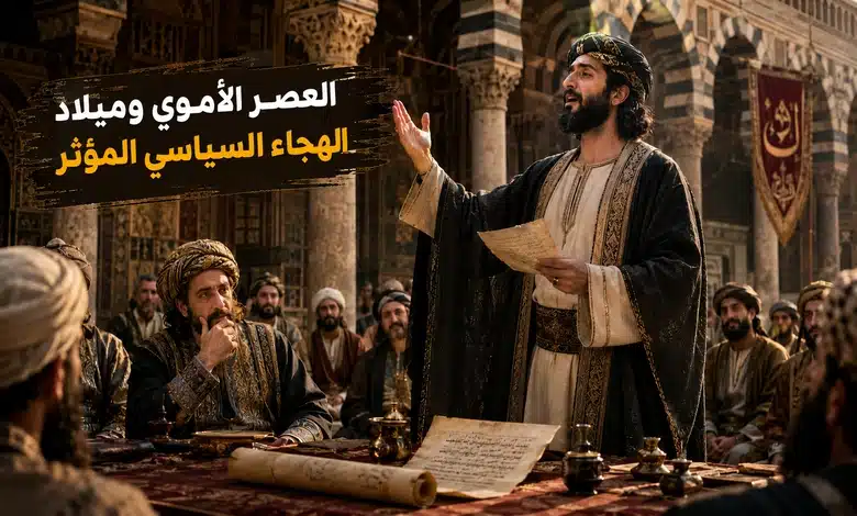 تاريخ شعر الهجاء السياسي في الأدب العربي ازدهار الهجاء السياسي في العصر الأموي