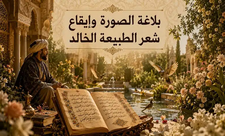جماليات شعر الطبيعة في الأندلس بين روعة الوصف وجمال الخيال البلاغة والموسيقى الشعرية في شعر الطبيعة