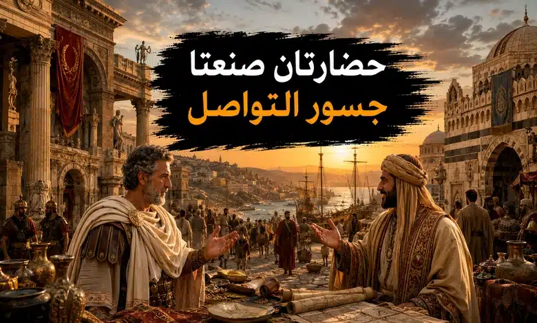 التفاعل الحضاري والثقافي بين العرب والرومان

