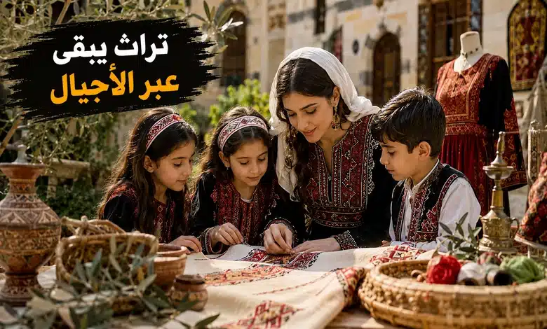 الحفاظ على التقاليد الشعبية في بلاد الشام في العصر الحديث 