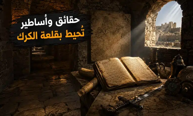الحقائق والأساطير المرتبطة بقلعة الكرك