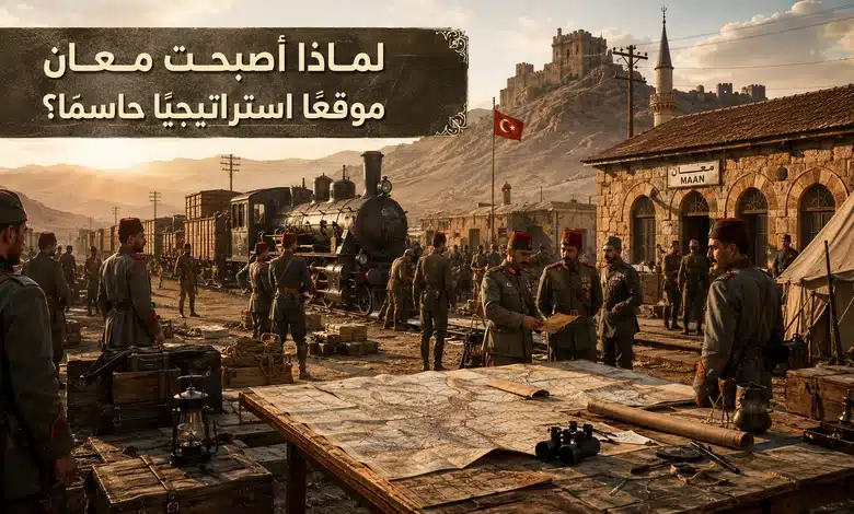 معركة معان وأثرها في نهاية الحكم العثماني الخلفية التاريخية لمعركة معان في الحرب العالمية الأولى