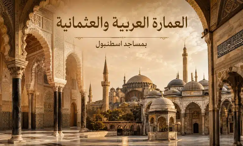 أجمل مساجد اسطنبول التي تأثرت بالعمارة العربية العناصر المعمارية المشتركة بين المساجد العربية والعثمانية