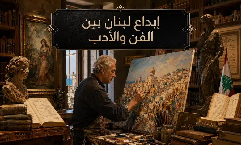 ملامح التراث الفني اللبناني وأبرز سماته الثقافية الفنون التشكيلية والأدبية في لبنان