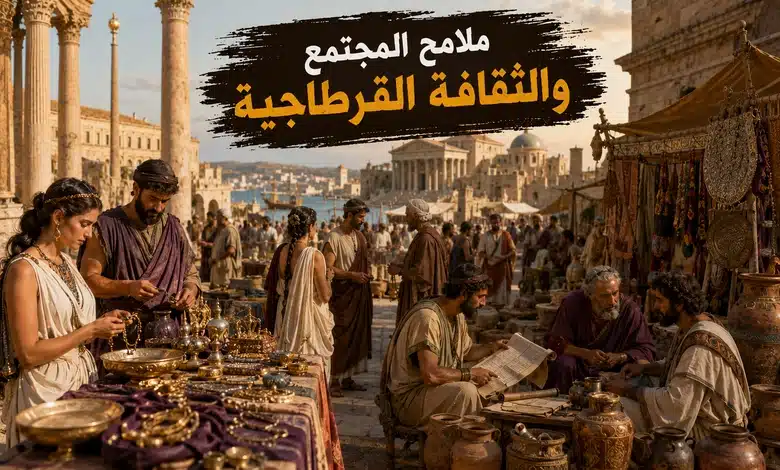 مدينة قرطاجة في تونس وإرثها الحضاري العريق المجتمع والثقافة في قرطاجة القديمة