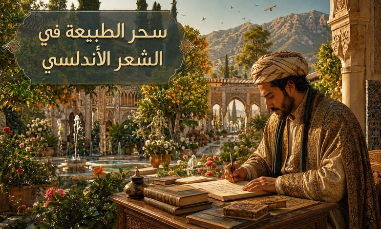 جماليات شعر الطبيعة في الأندلس بين روعة الوصف وجمال الخيال جماليات شعر الطبيعة في الأندلس بين روعة الوصف وجمال الخيال