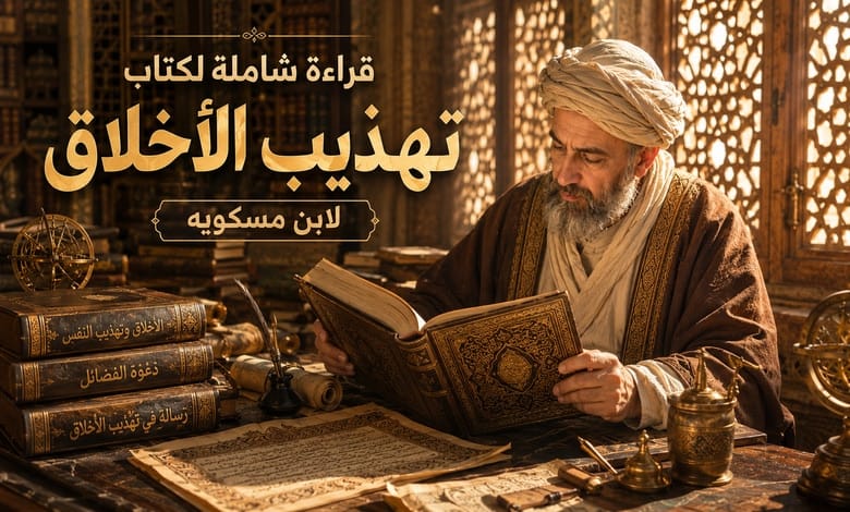 قراءة شاملة لكتاب تهذيب الأخلاق لابن مسكويه قراءة شاملة لكتاب تهذيب الأخلاق لابن مسكويه