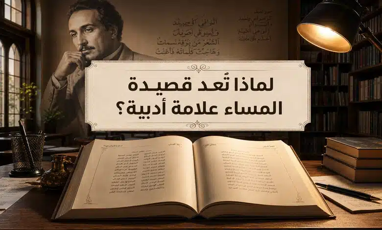 تحليل قصيدة المساء لخليل مطران رائد الرومانسية العربية مدخل إلى تحليل قصيدة المساء وأهميتها في الأدب العربي الحديث