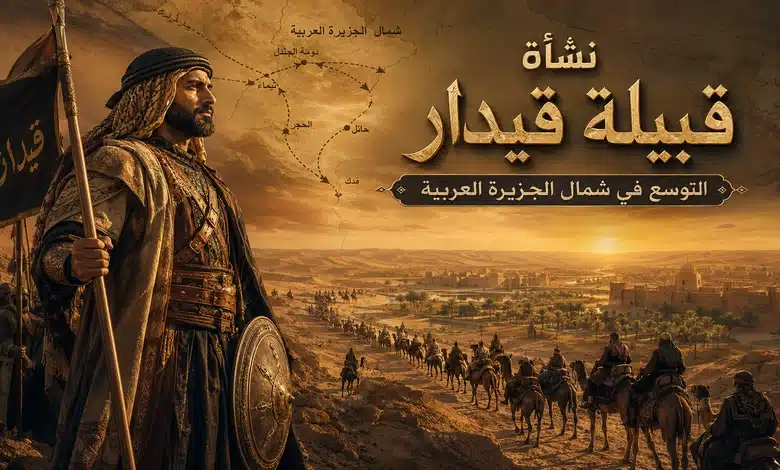 القصة الكاملة لحضارة قيدار وكيف نشأت من نسل إسماعيل عليه السلام؟ نشأة قبيلة قيدار وتوسعها في شمال الجزيرة العربية
