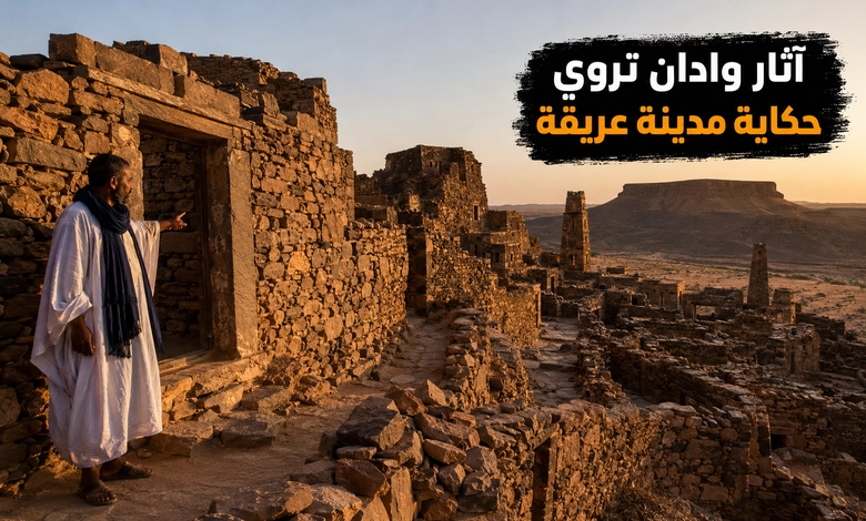 آثار وادان ومعالمها شاهدة على حضارة المدينة العريقة
