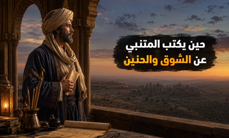 أجمل أبيات شعر المتنبي في الحب والغزل التي لا يعرفها الكثيرون أبيات المتنبي عن الشوق والحنين إلى الحبيب