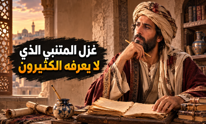 أجمل أبيات شعر المتنبي في الحب والغزل التي لا يعرفها الكثيرون أجمل أبيات شعر المتنبي في الحب والغزل التي لا يعرفها الكثيرون