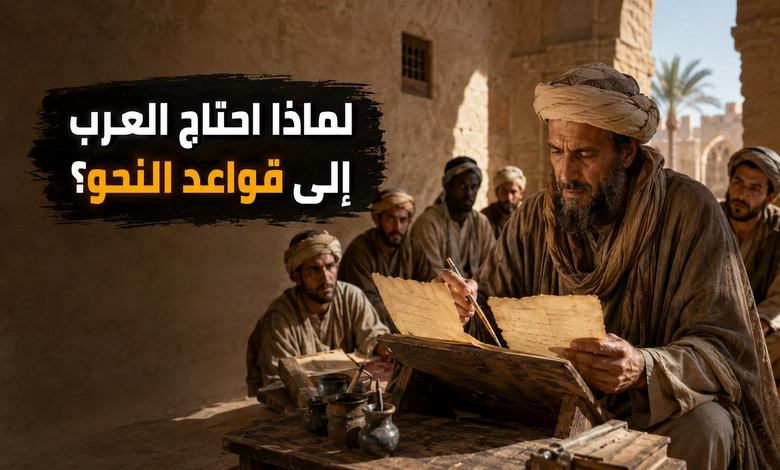 أسباب نشأة علم النحو وظهور الحاجة إلى قواعد العربية
