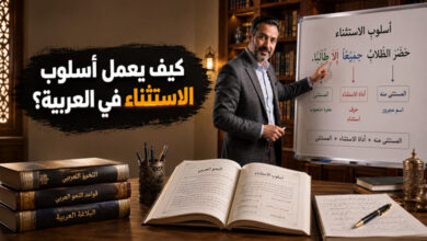 أسلوب الاستثناء في اللغة العربية وأدواته