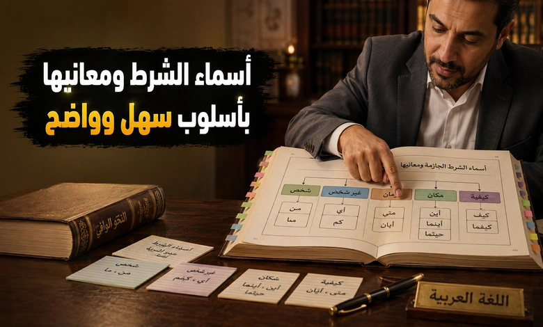 أدوات الشرط الجازمة وغير الجازمة في اللغة العربية أسماء الشرط الجازمة ودلالاتها في الجملة