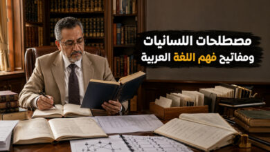 أهم المصطلحات اللسانية في اللغة العربية ومعانيها أهم المصطلحات اللسانية في اللغة العربية ومعانيها