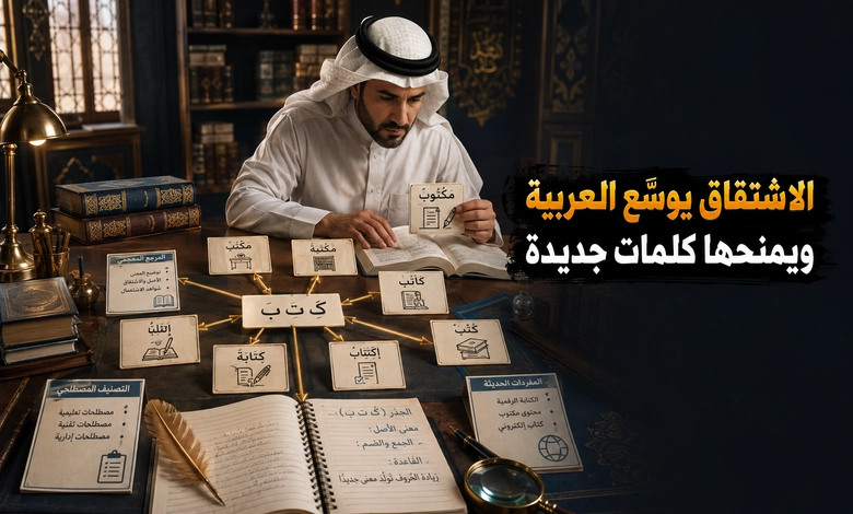 أهمية الاشتقاق وتطبيقاته في اللغة العربية

