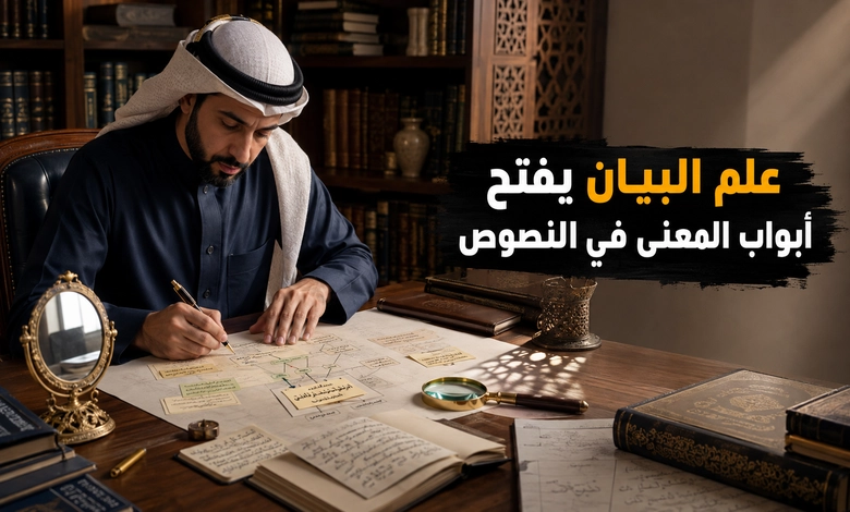 تعريف علم البيان وأهم موضوعاته أهمية علم البيان وتطبيقاته في فهم النصوص العربية