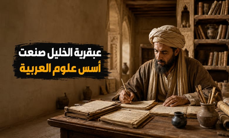 إسهامات الخليل بن أحمد الفراهيدي في اللغة العربية إسهامات الخليل بن أحمد الفراهيدي في اللغة العربية