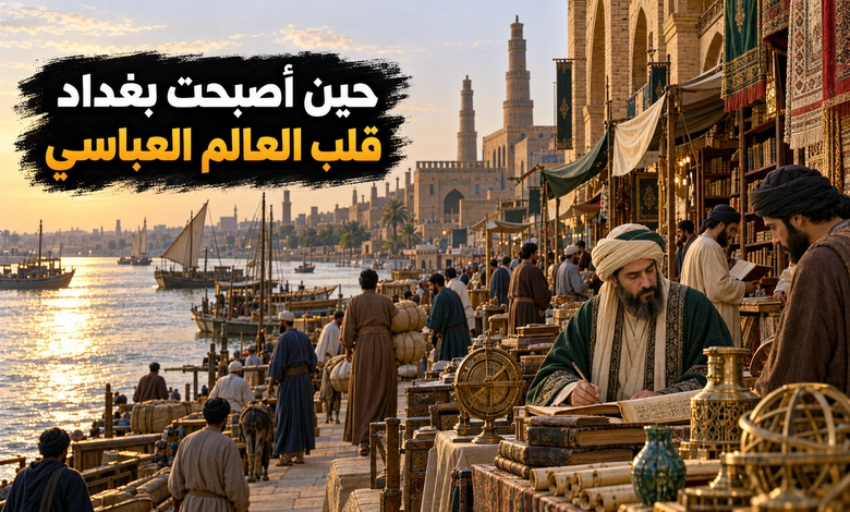 ازدهار بغداد في العصر العباسي 