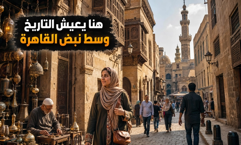 اكتشف سحر القاهرة القديمة بين التاريخ والحياة اليومية 