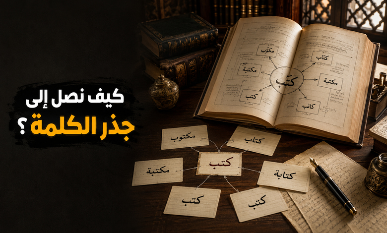 الجذر اللغوي في اللغة العربية مفهومه وكيفية استخراجه من الكلمات الجذر اللغوي في اللغة العربية مفهومه وكيفية استخراجه من الكلمات