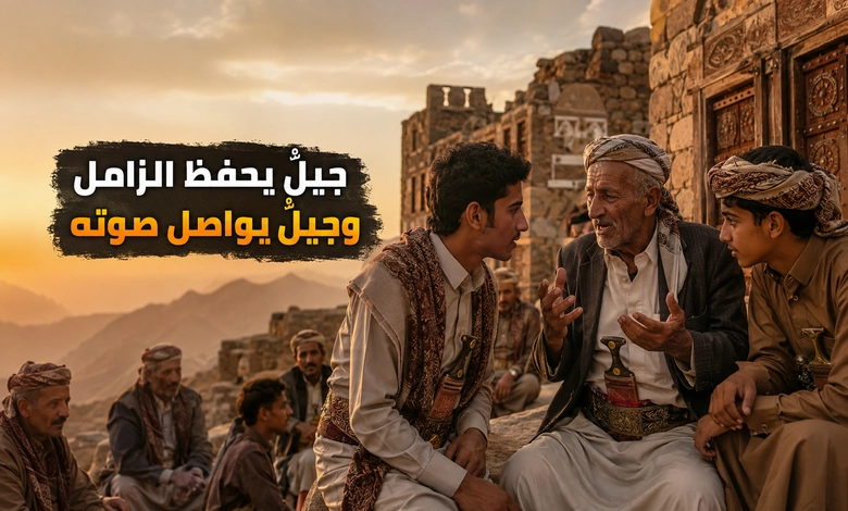 فن الزامل اليمني تراث شعبي يجمع الشعر والإيقاع والهوية الحفاظ على فن الزامل اليمني واستمراره بين الأجيال
