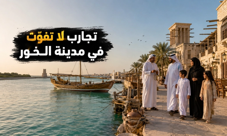 مدينة الخور في قطر وجهة تراثية تعكس تاريخ الغوص على اللؤلؤ السياحة في مدينة الخور وأفضل التجارب للزوار