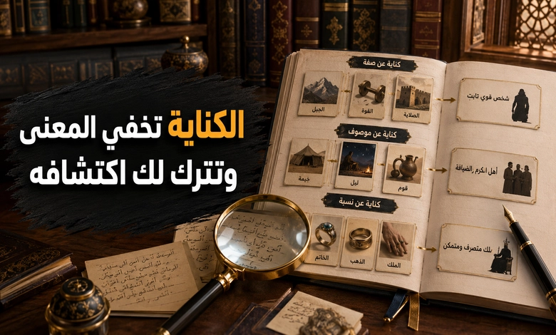 تعريف علم البيان وأهم موضوعاته الكناية وأنواعها ودلالاتها البلاغية