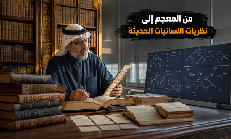 المصطلحات اللسانية في المعجم والنظريات والمدارس الحديثة
