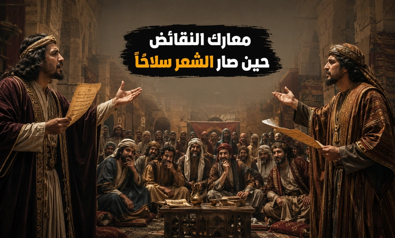 الهجاء الطريف عند العرب سخرية تضحك وتوجع النقائض ومعارك الشعراء في الهجاء