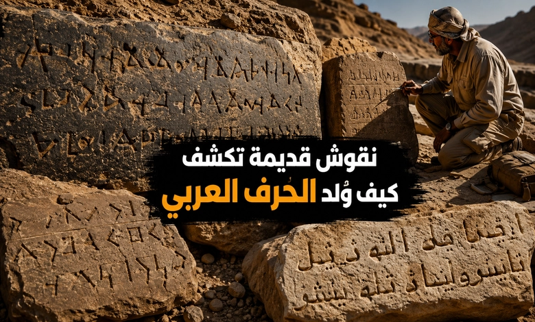 النقوش العربية القديمة وشواهد تطور الحروف قبل الإسلام 