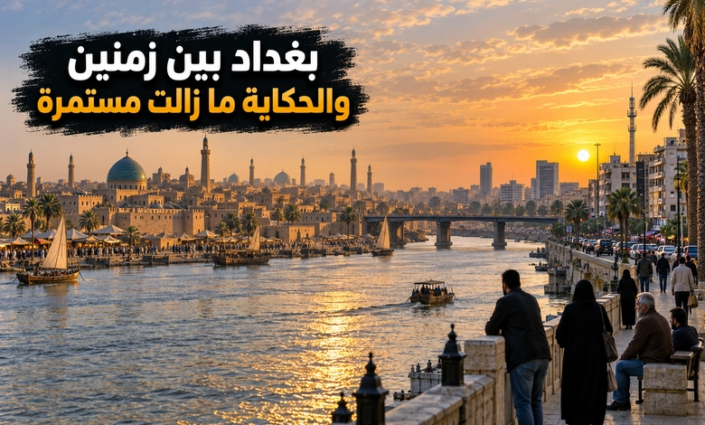 بغداد القديمة بين الماضي والحاضر 
