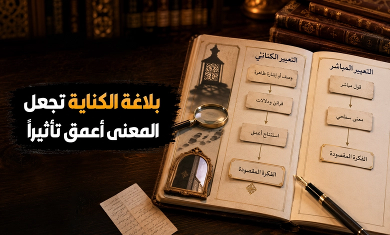 أنواع الكناية عن صفة وعن موصوف وعن نسبة بلاغة الكناية وأغراضها وأثرها في المعنى