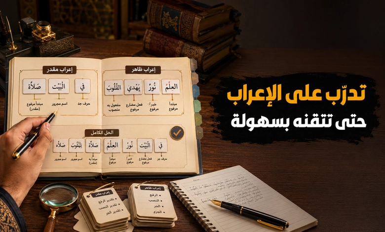 تعرف على الفرق بين الإعراب الظاهر والمقدر تطبيقات تساعد على إتقان الإعراب الظاهر والمقدر
