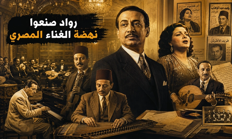 كيف بدأت الأغنية المصرية القديمة وتطورت عبر الزمن ؟ رواد الأغنية المصرية وصناع النهضة الفنية