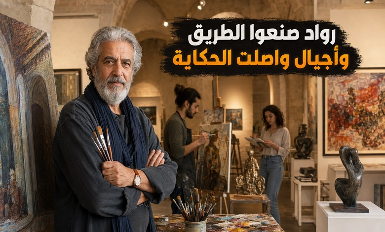 تاريخ الفن التشكيلي الأردني وأبرز تطوراته رواد الفن التشكيلي الأردني وأجيال الفنانين المؤثرة