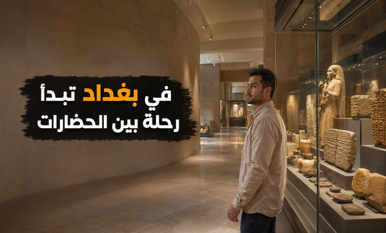 زيارة المتحف الوطني العراقي وتجربة السياحة الثقافية في بغداد 