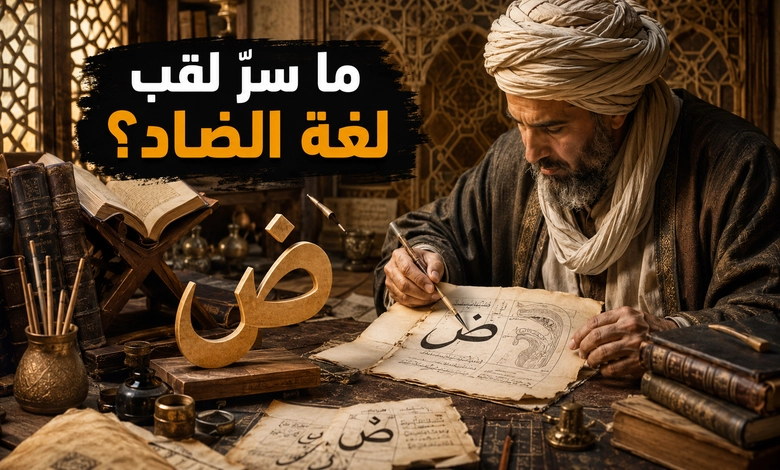 لماذا سميت اللغة العربية بلغة الضاد؟ سر تسمية اللغة العربية بلغة الضاد ومعنى هذا اللقب