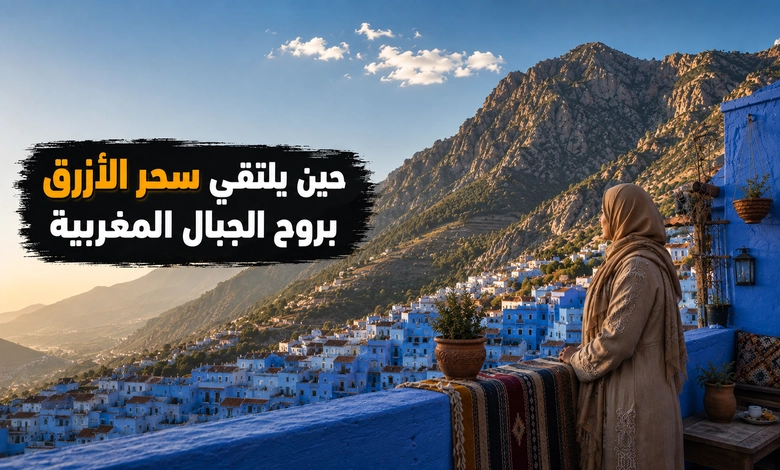 شفشاون بين سحر المدينة الزرقاء وروح الجبال المغربية 