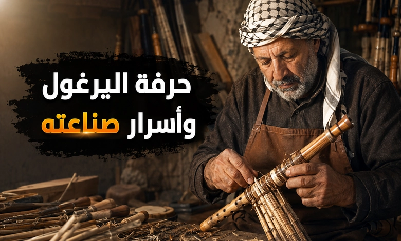صناعة مزمار اليرغول الفلسطيني وخصائصه
