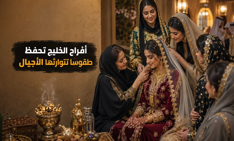 عادات الزواج والأعراس التقليدية في دول الخليج
