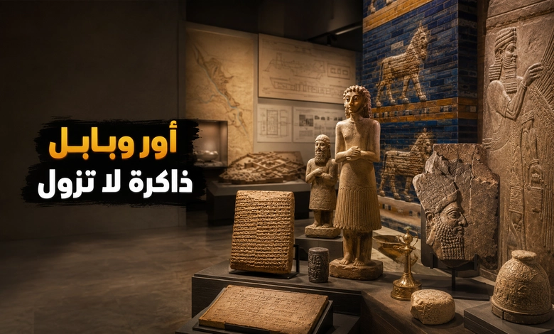مدينتا أور وبابل في ذاكرة الآثار العراقية 