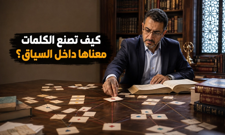 مصطلحات علم الدلالة والمعنى اللغوي
