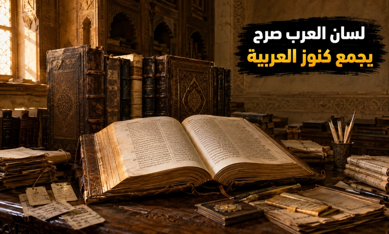 معجم لسان العرب لابن منظور صرح لغوي جمع تراث العربية وحفظ كنوزها معجم لسان العرب صرح لغوي يجمع كنوز العربية وتراثها