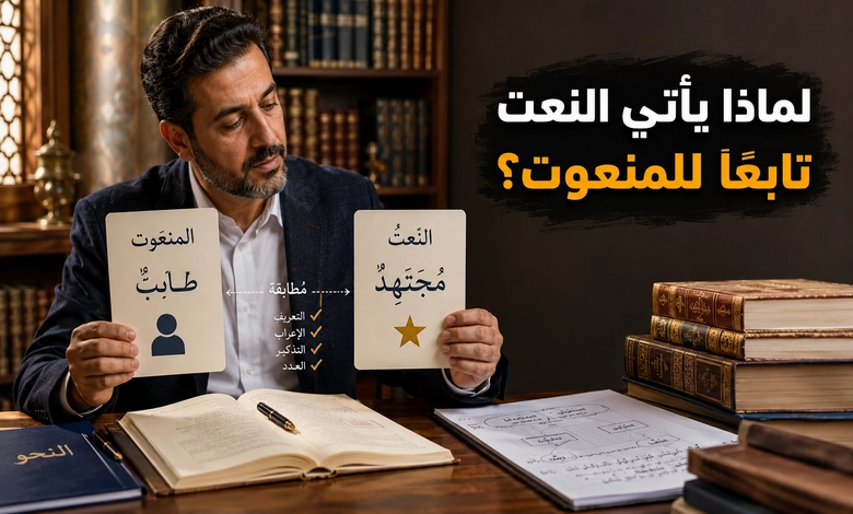تعريف وأنواع النعت في اللغة العربية مفهوم النعت في اللغة العربية ومكانته في النحو
