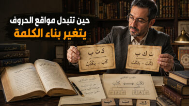 مفهوم ظاهرة القلب المكاني في اللغة العربية وأهم شواهدها اللغوية مفهوم ظاهرة القلب المكاني في اللغة العربية وأهم شواهدها اللغوية