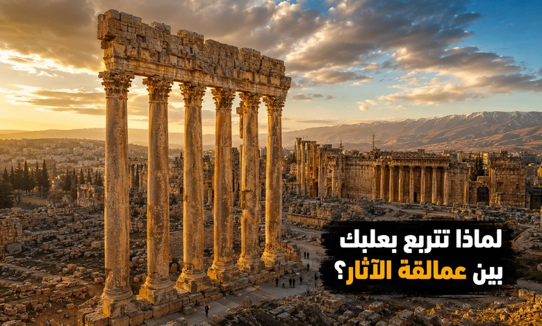 بعلبك اللبنانية أعظم المعابد الرومانية في الشرق الأوسط مكانة بعلبك بين أشهر المواقع الأثرية في الشرق الأوسط