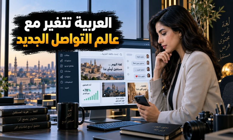 واقع اللغة العربية في العصر الرقمي ومواقع التواصل ملامح واقع اللغة العربية في العصر الرقمي ومواقع التواصل