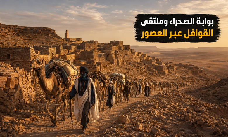 وادان الموريتانية بوابة الصحراء وملتقى القوافل عبر العصور
